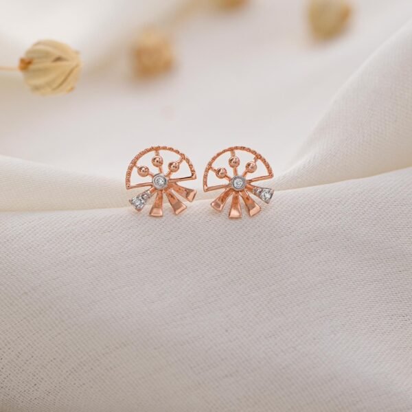 Frost Flick Diamond Stud Earrings - Image 5