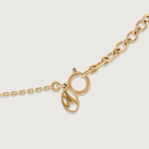 Radiant Blossom Gold & Diamond Necklace - Image 5