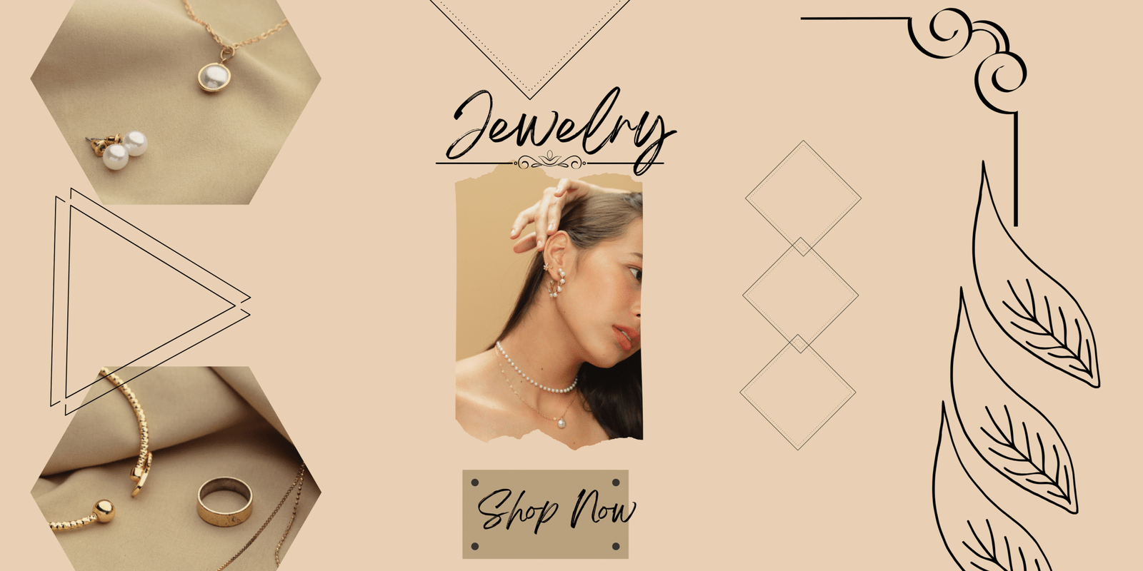 Beige Minimalist Mother's Day Sale Promotional Banner (1)